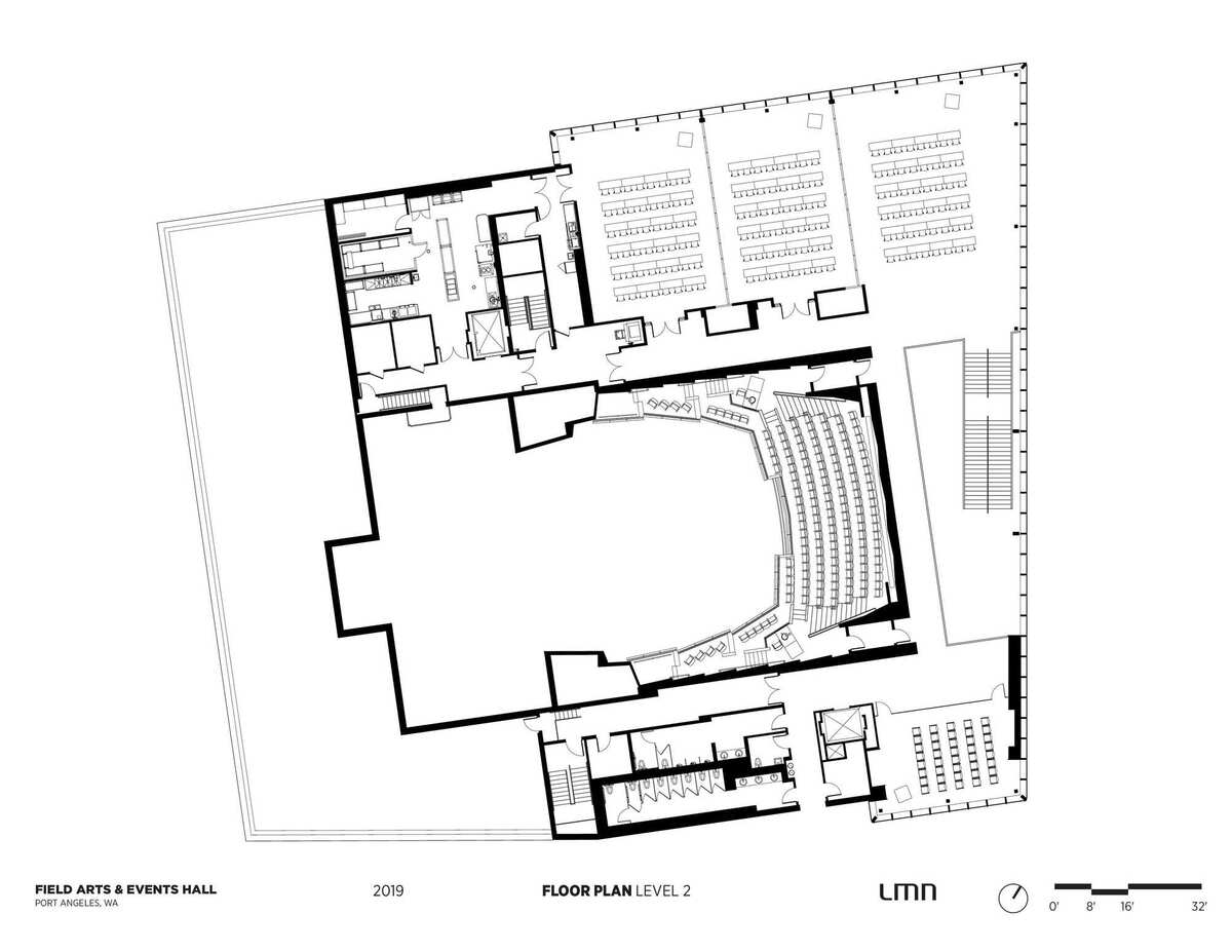 Field 艺术与活动大厅 / LMN Architects