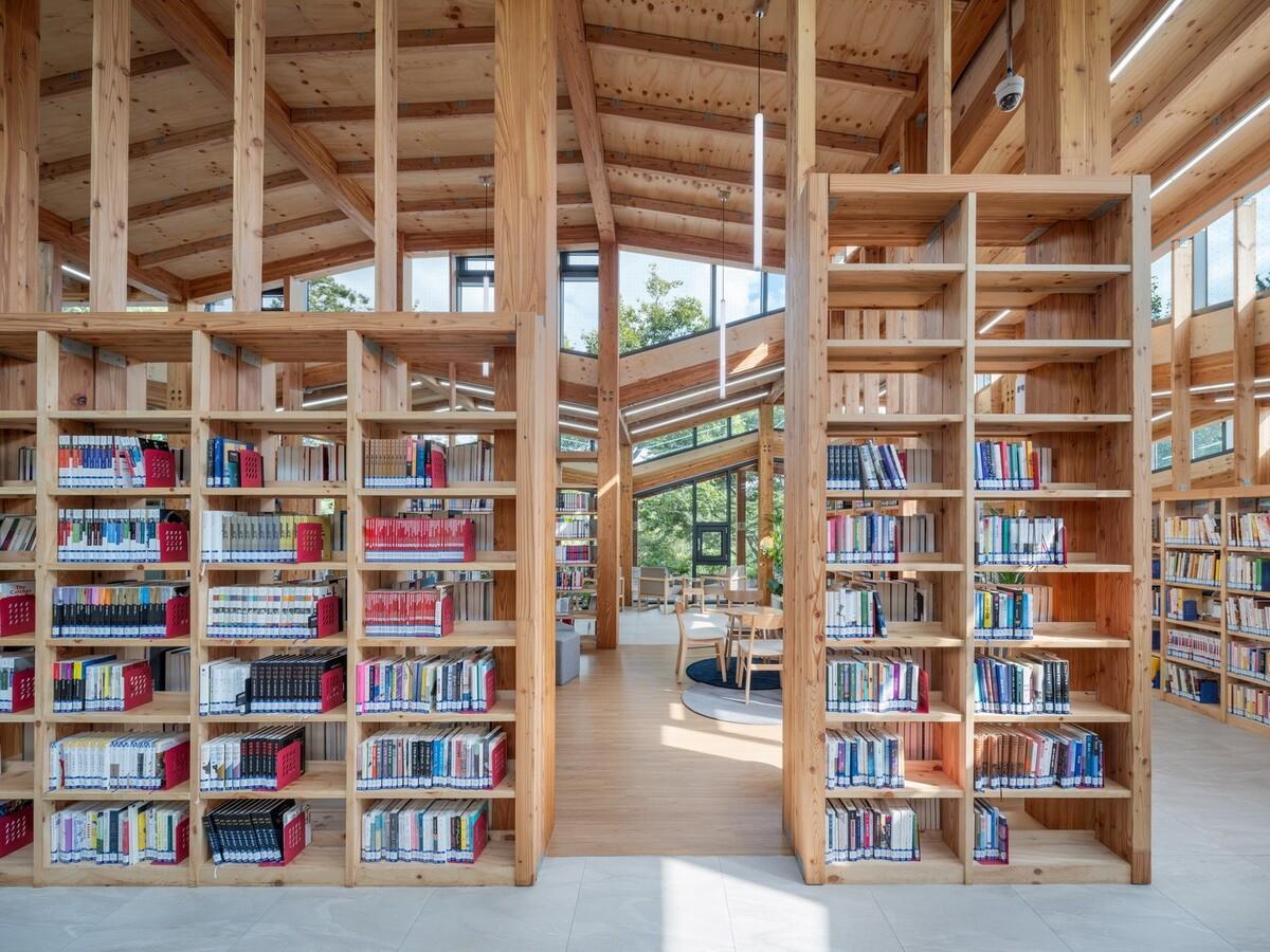 Odong 公共图书馆 / Unsangdong Architects
