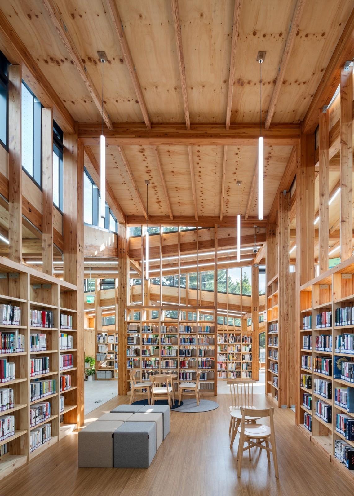 Odong 公共图书馆 / Unsangdong Architects