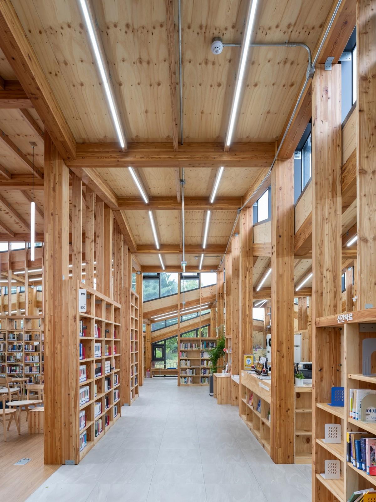 Odong 公共图书馆 / Unsangdong Architects