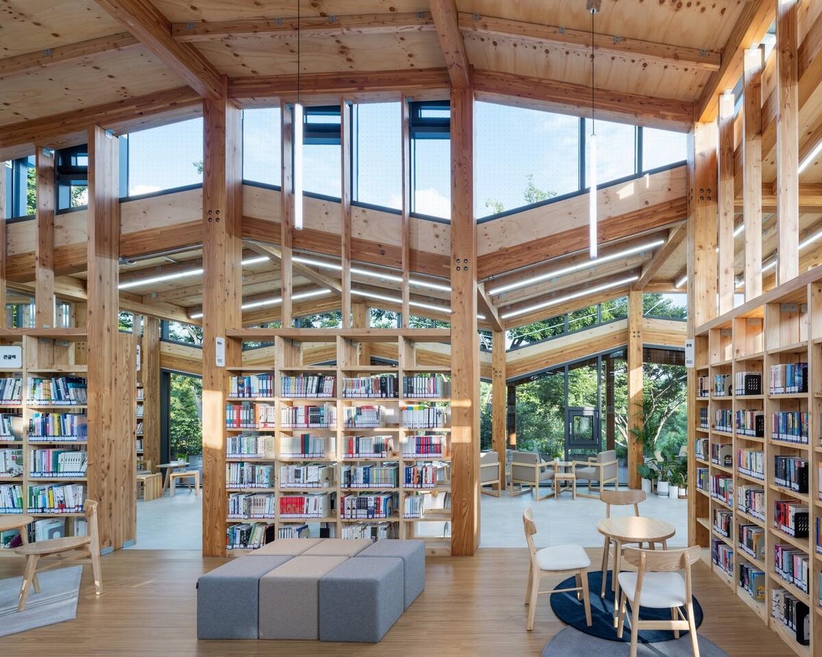 Odong 公共图书馆 / Unsangdong Architects