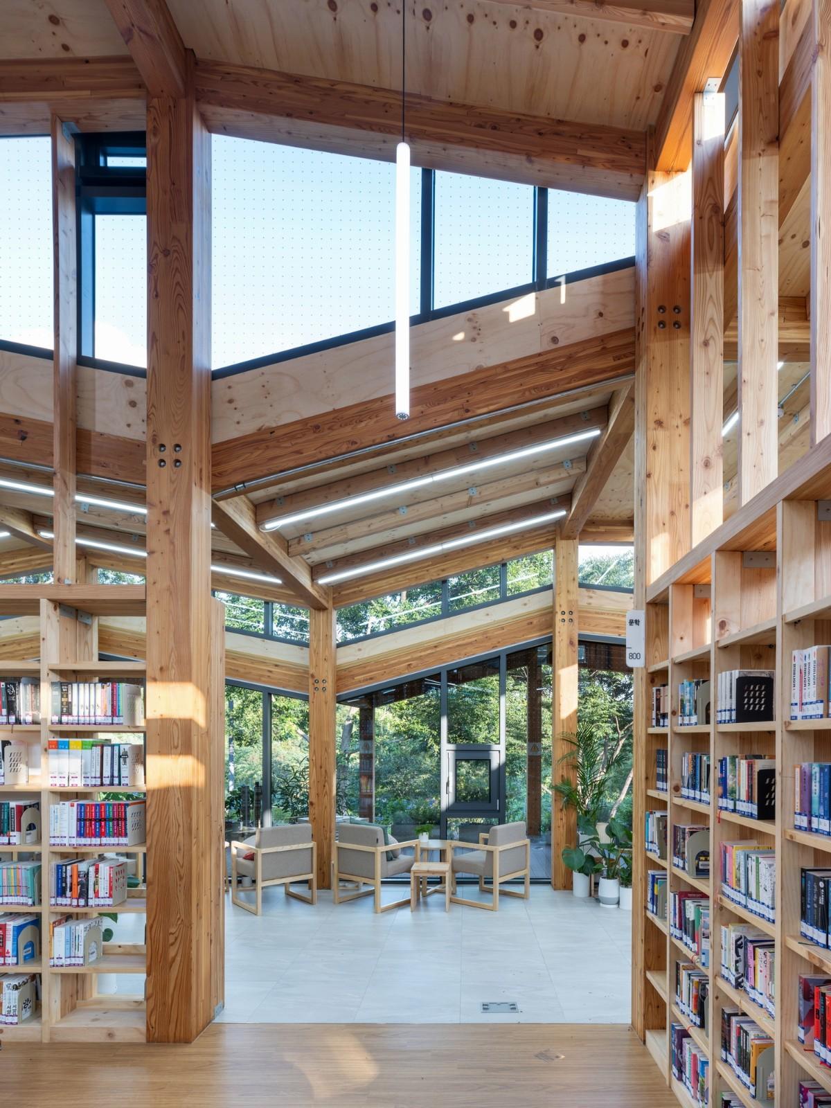 Odong 公共图书馆 / Unsangdong Architects