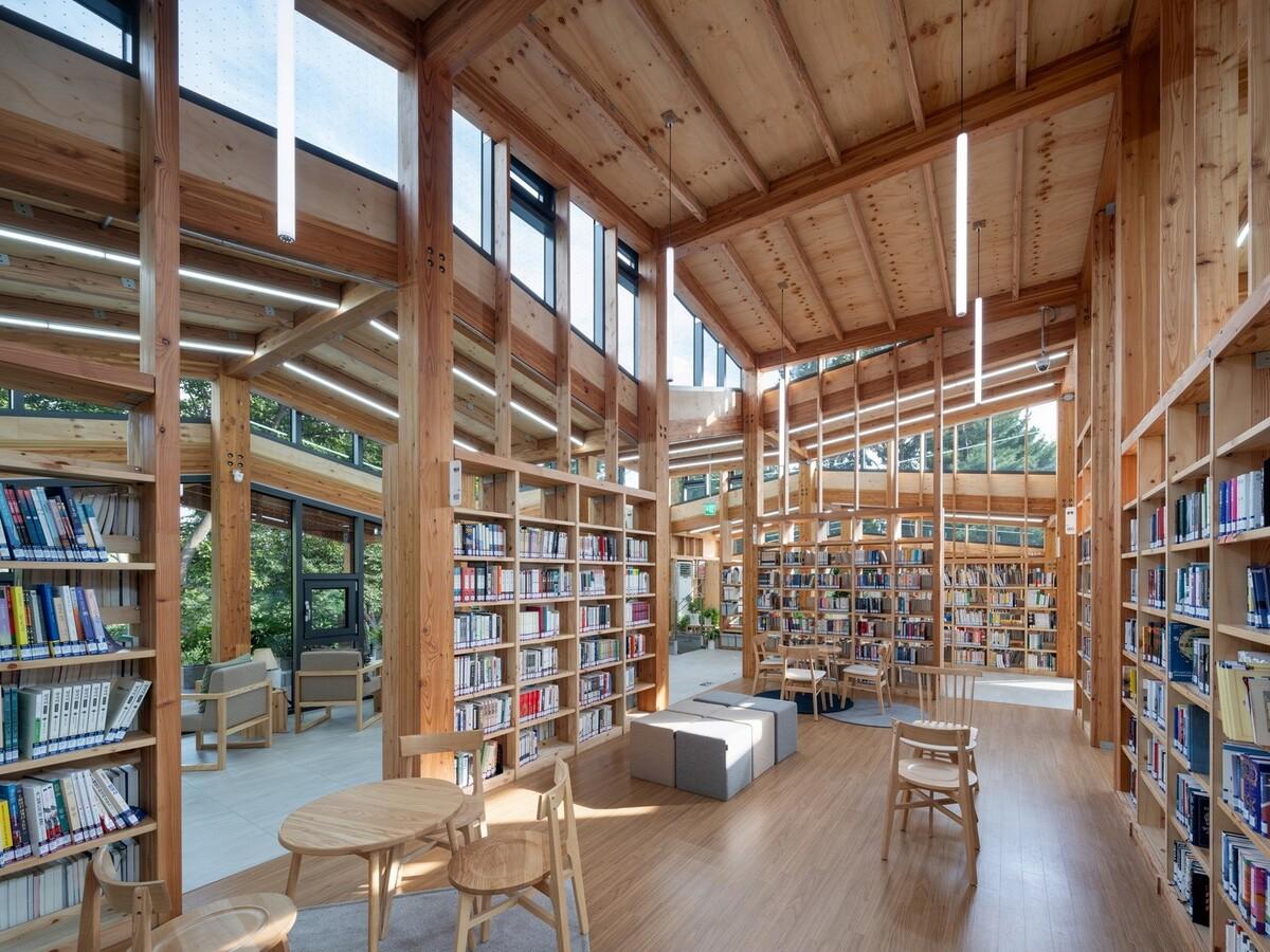 Odong 公共图书馆 / Unsangdong Architects