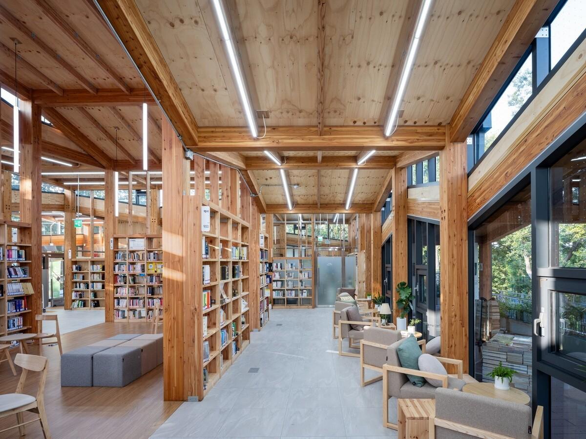 Odong 公共图书馆 / Unsangdong Architects