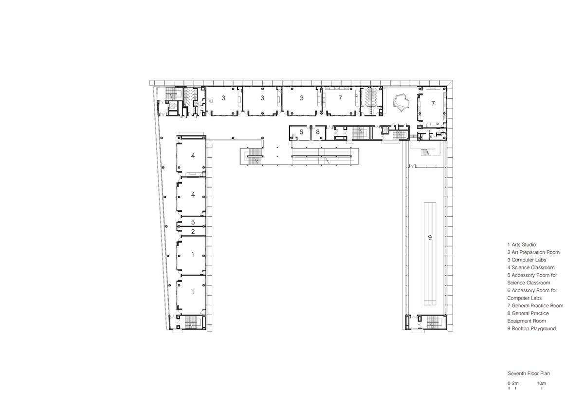 深圳荔园外国语小学 / 直向建筑