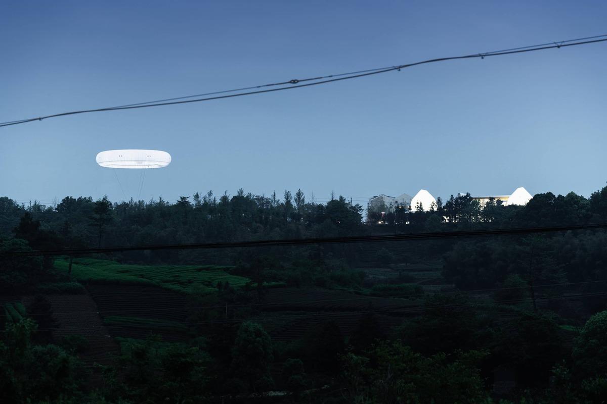 上天入地：下岩贝穿云编木隧&腾云气象环 / 朱培栋-line+建筑事务所