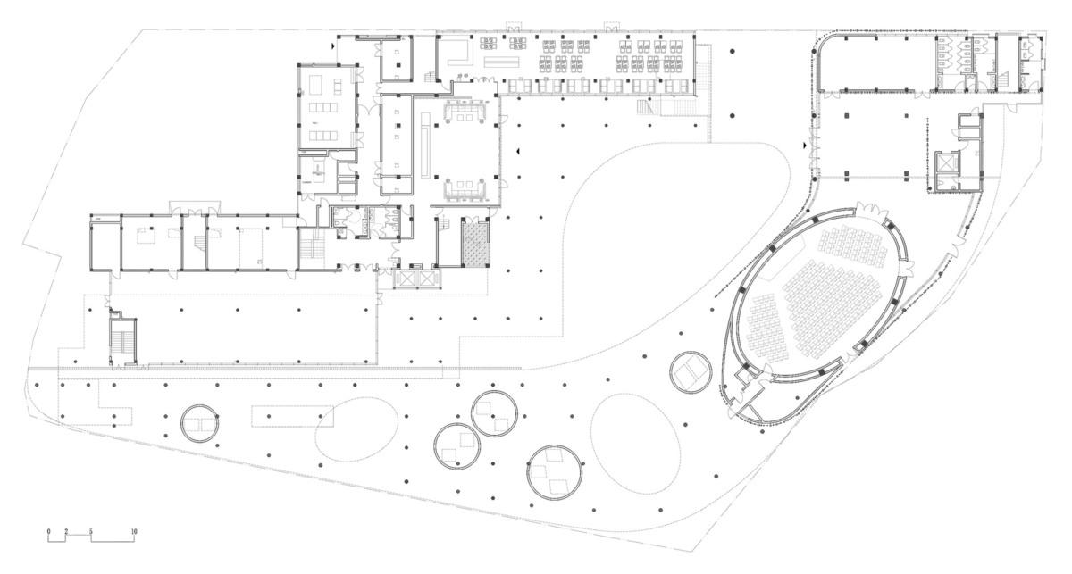 改造、加建与扩建，江门市乡村振兴培训中心 / 华南理工大学建筑设计研究院