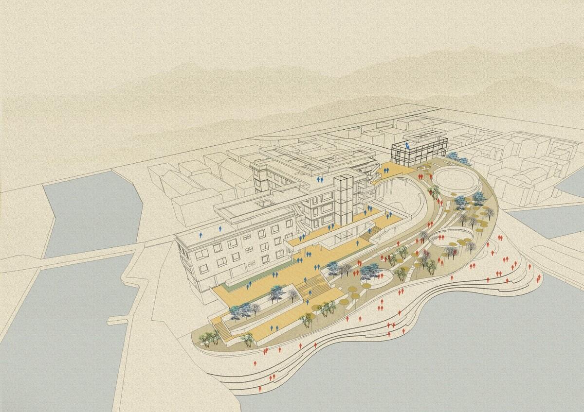改造、加建与扩建，江门市乡村振兴培训中心 / 华南理工大学建筑设计研究院