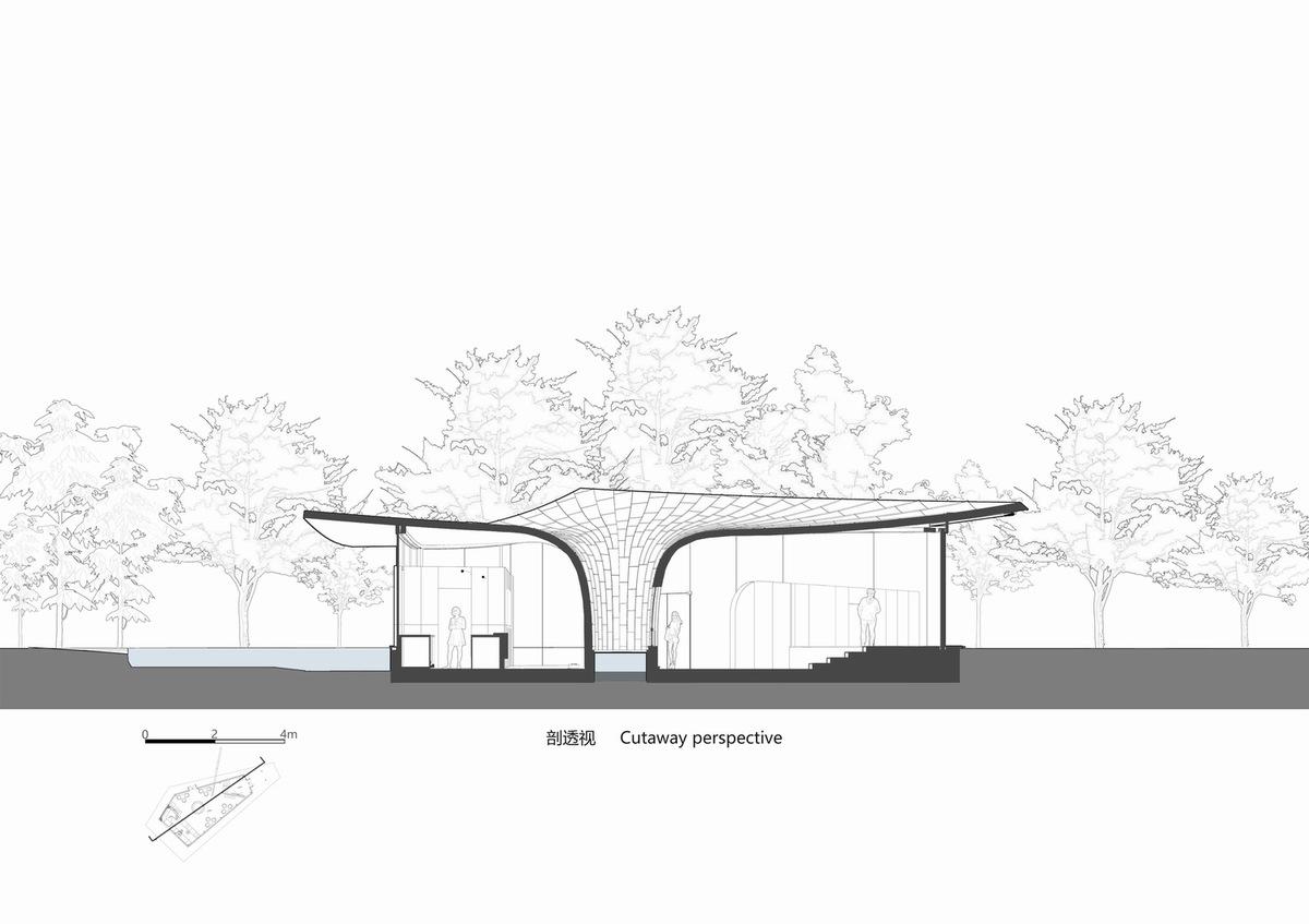 大叶底下好乘凉：2024成都世园会•兴城展园 / 小隐建筑