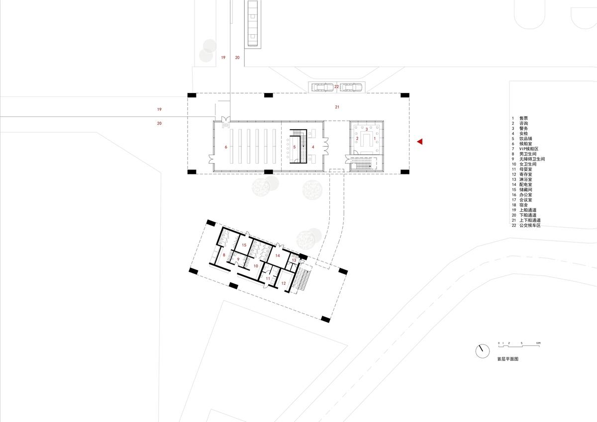 虾峙客运站 / 致正建筑工作室