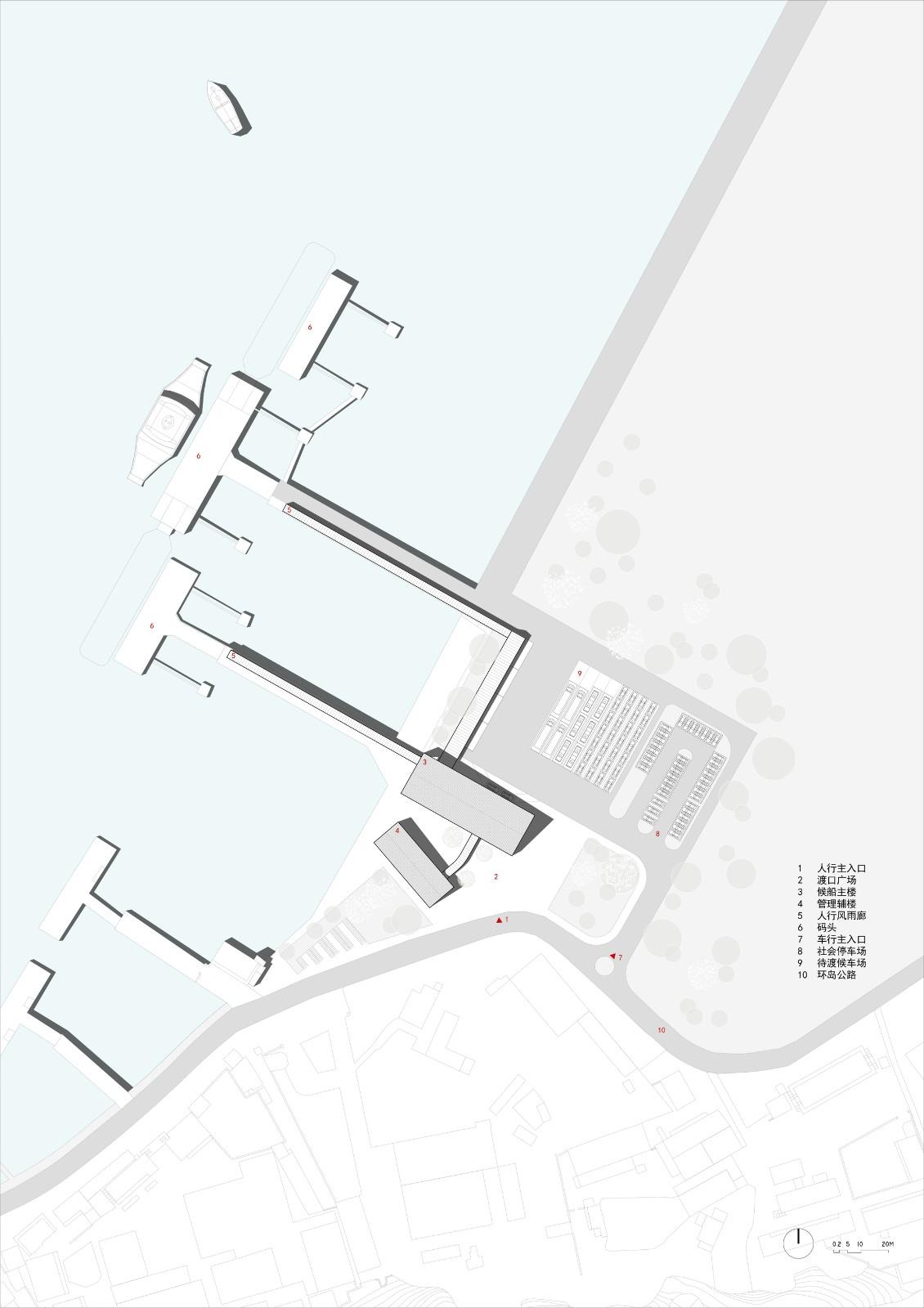 虾峙客运站 / 致正建筑工作室