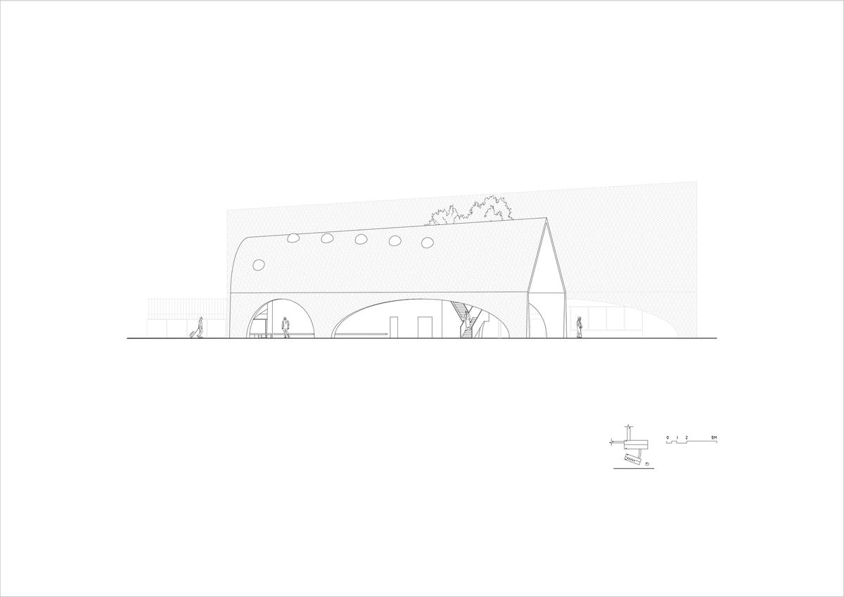 虾峙客运站 / 致正建筑工作室