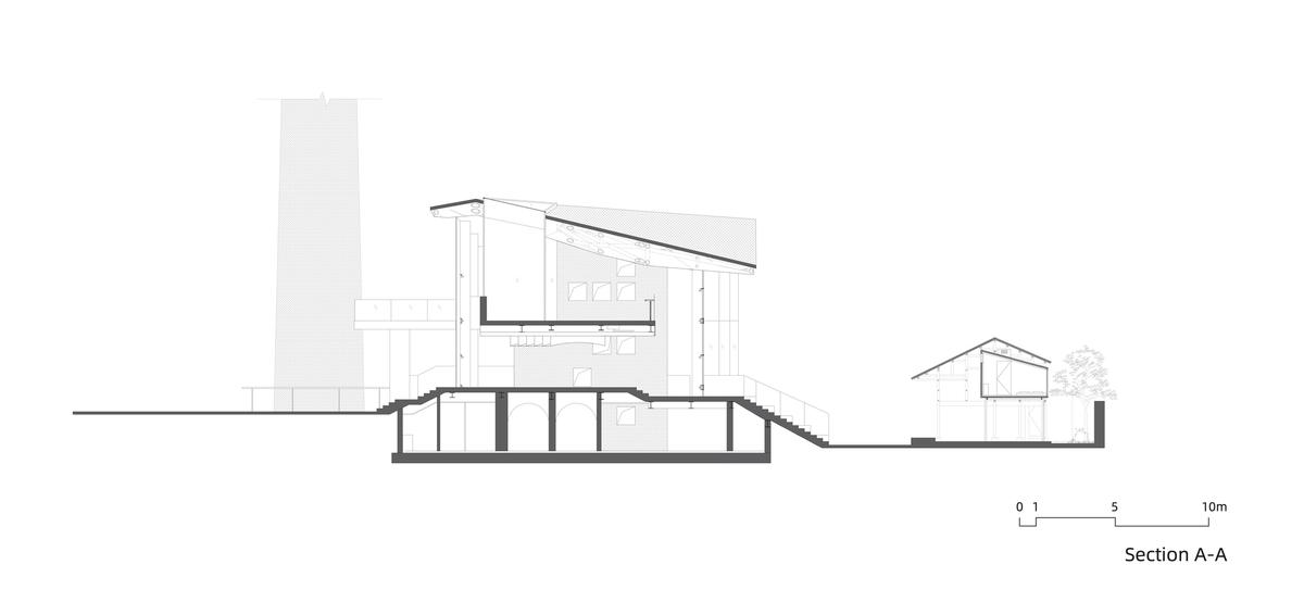 烟筒插建院 / 刘克成设计工作室 + 众建筑