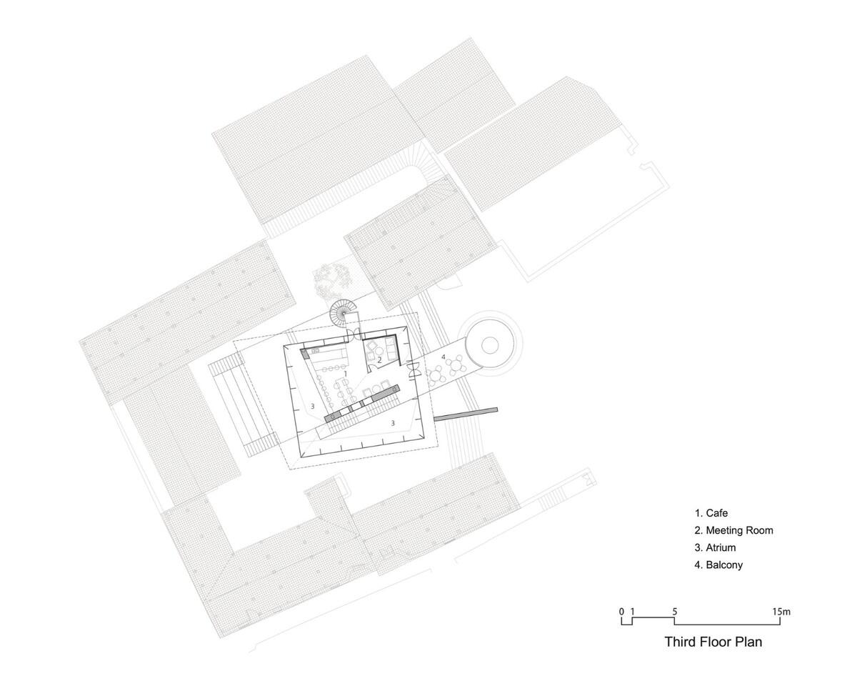 烟筒插建院 / 刘克成设计工作室 + 众建筑
