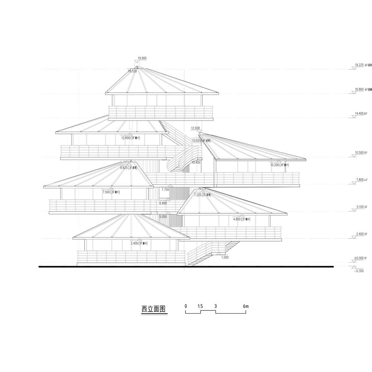 树叶的结构：南溪欢乐田园野趣酒店树屋设计 / 王晖建筑工作室