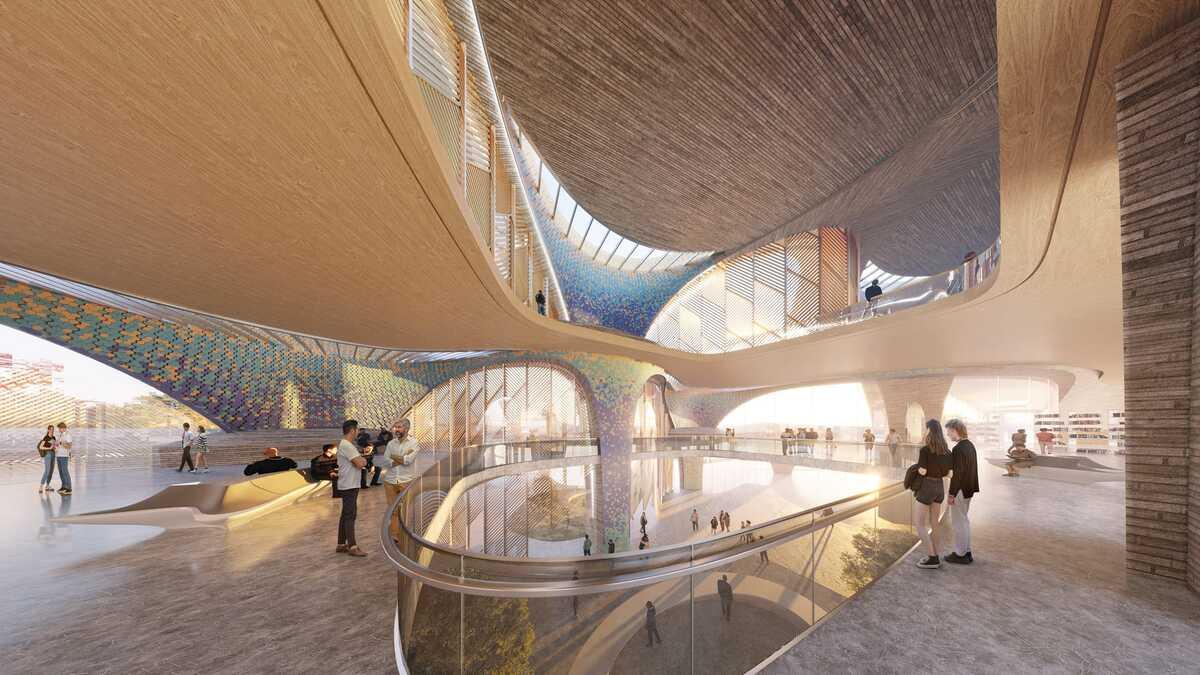 阿利舍尔国际研究中心 / Zaha Hadid Architects