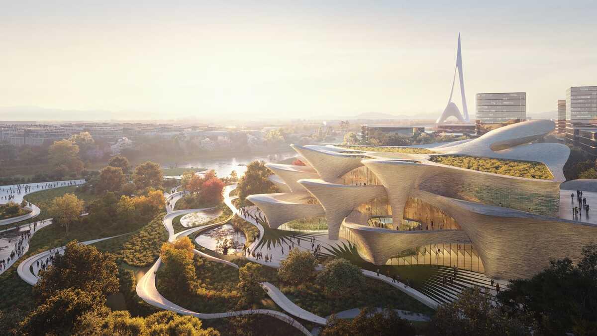 阿利舍尔国际研究中心 / Zaha Hadid Architects