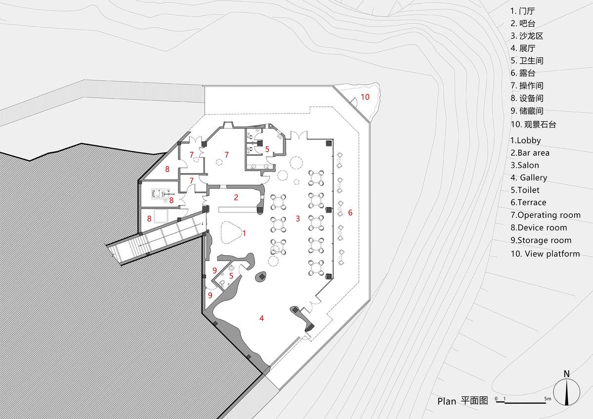 隐于地下，可观沧海： “洞见•蓝”空间 / 三文建筑&何崴工作室