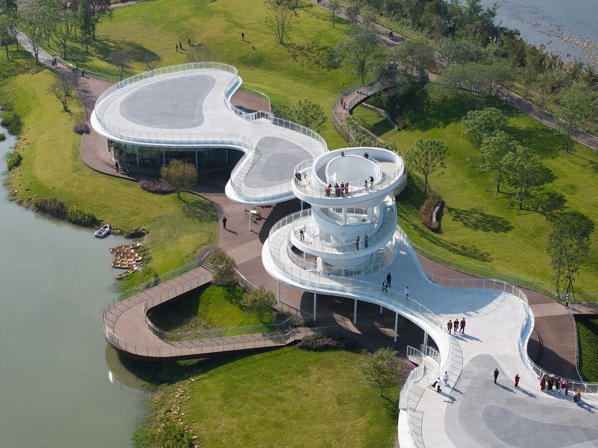 凫岛 · 鲁家滩湿地公园商业服务中心 / MUDA 慕达建筑