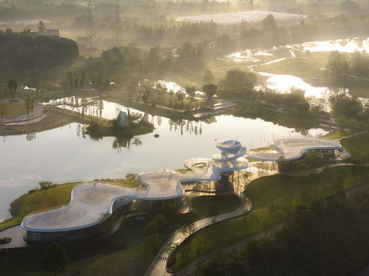 凫岛 · 鲁家滩湿地公园商业服务中心 / MUDA 慕达建筑