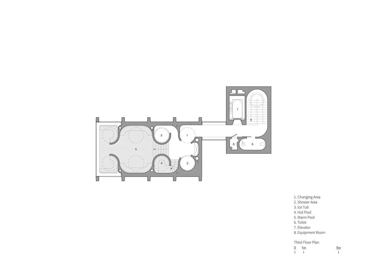 雾灵山眼石汤泉，林中仪器 / 直向建筑
