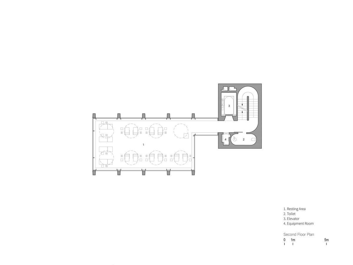 雾灵山眼石汤泉，林中仪器 / 直向建筑