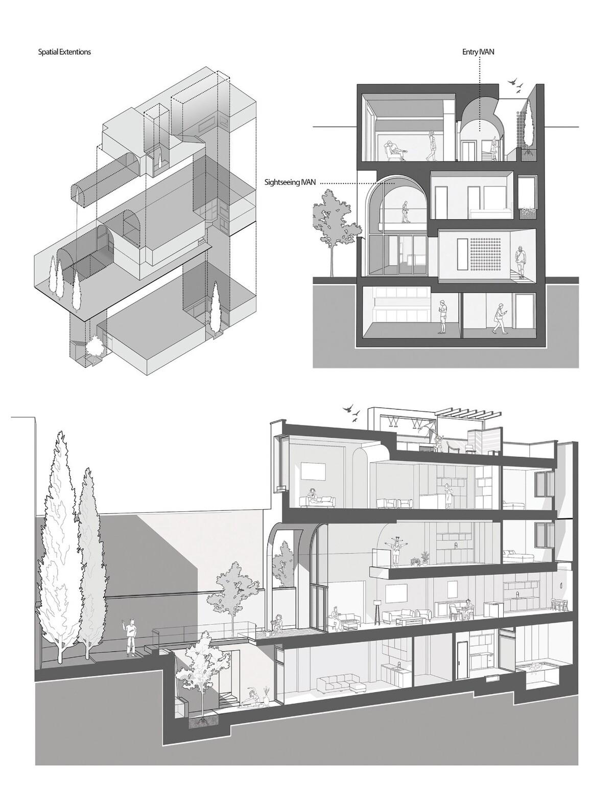 2 IVANs, 2 HOUSEs / HAMAAN Studio