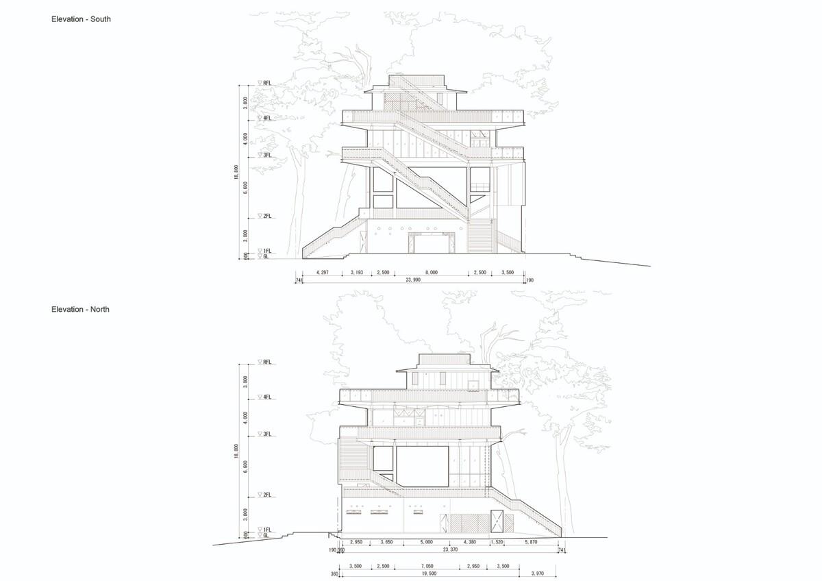海啸疏散综合体：Toi 橙色露台/ 今井实验室，东京大学IIS + 日本工营都市空间株式会社