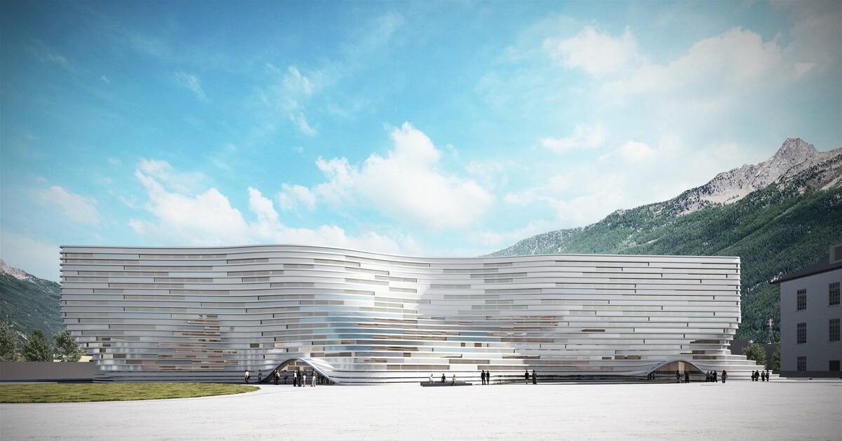 冰川校园:瓦莱达奥斯塔大学新校区 / MCA建筑事务所