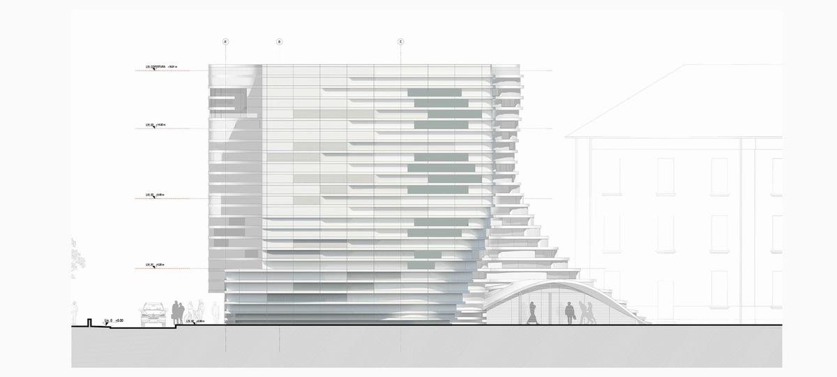 冰川校园:瓦莱达奥斯塔大学新校区 / MCA建筑事务所