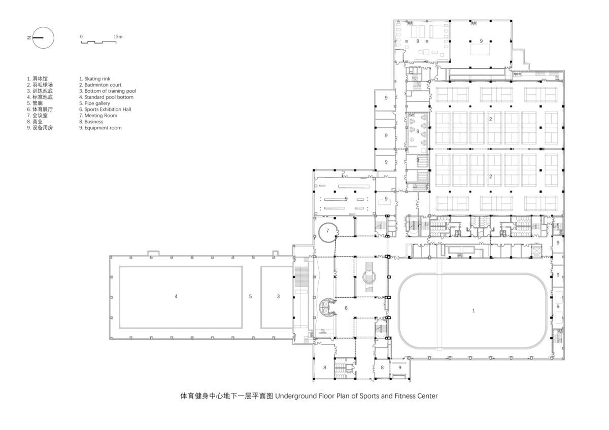 回龙观体育文化中心 / 中国院大器工作室