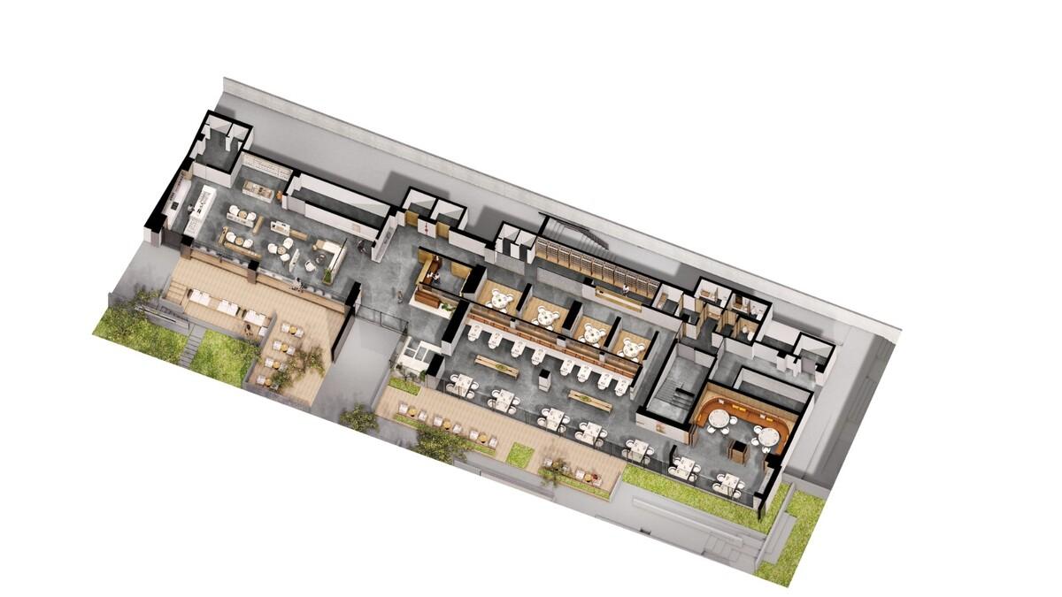 南京鼓楼锦上 OCC 餐厅 / BUZZ 建筑事务所