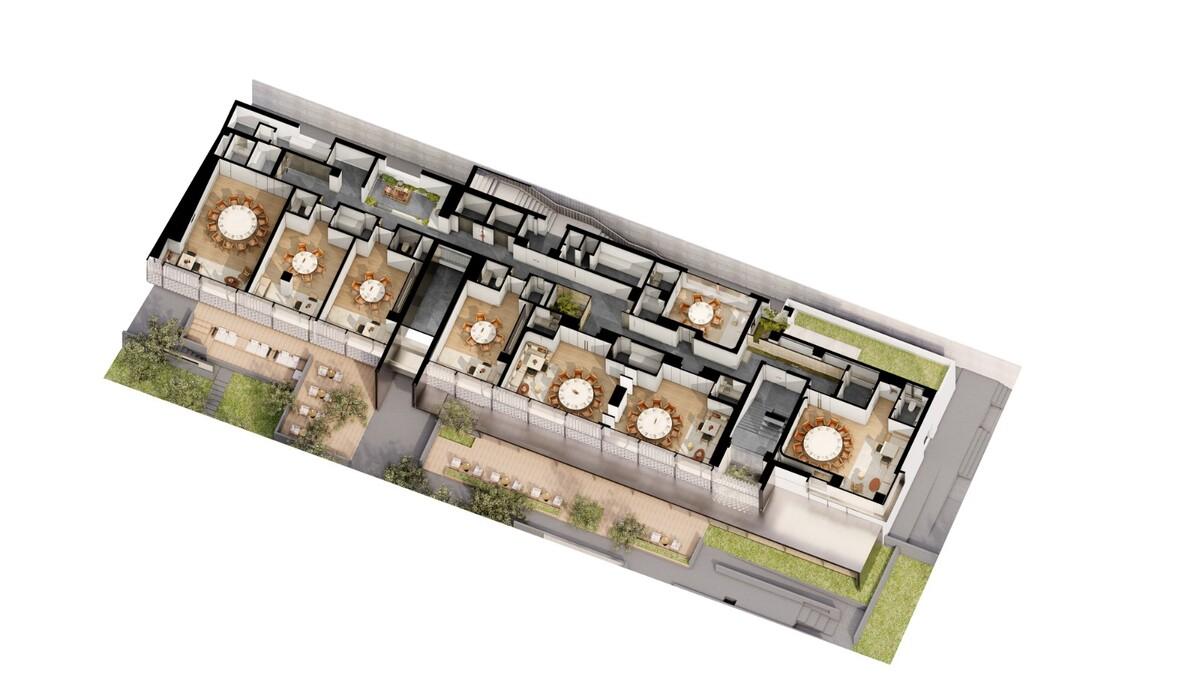 南京鼓楼锦上 OCC 餐厅 / BUZZ 建筑事务所