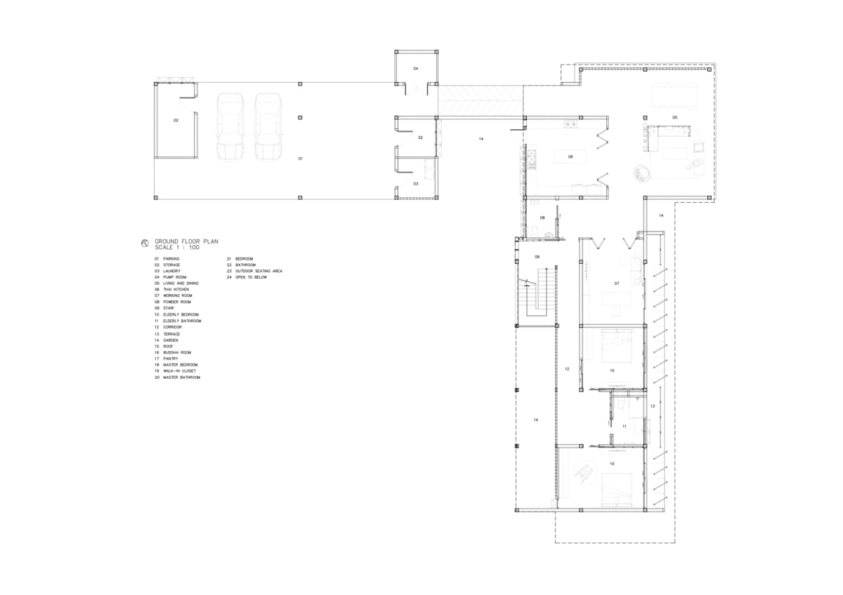 Uthai Thani 住宅 / I Like Design Studio