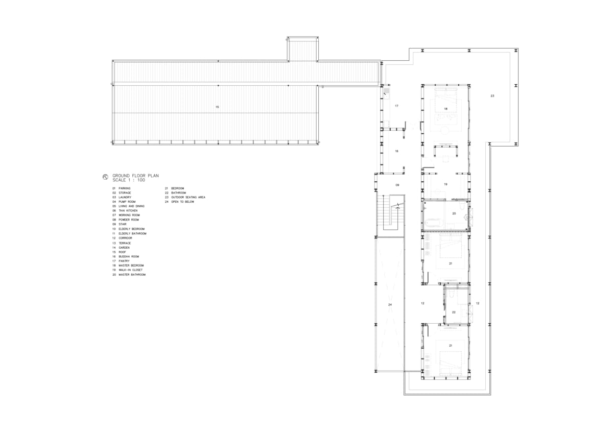 Uthai Thani 住宅 / I Like Design Studio