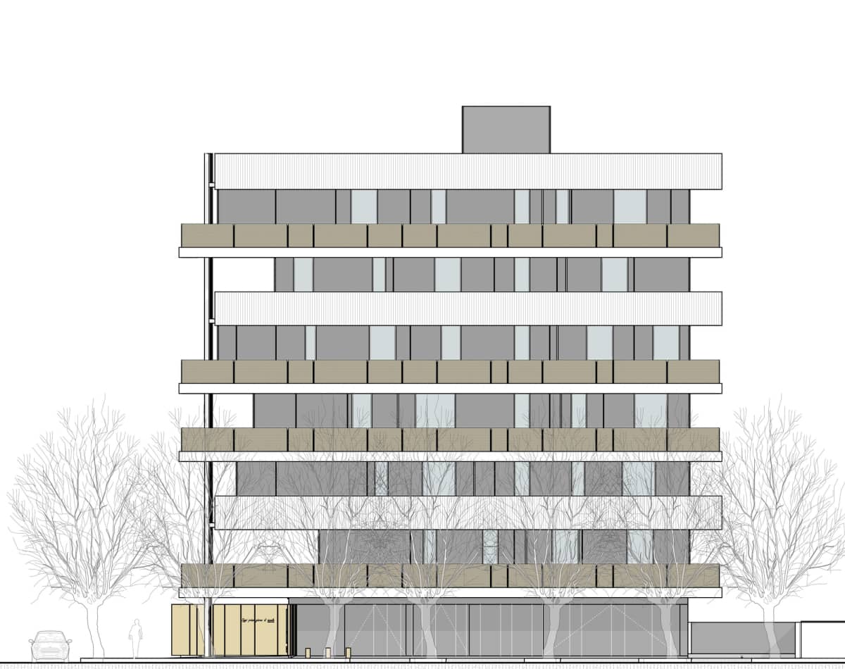 德阿米奇斯154号住宅建筑 / Giovanni Vaccarini Architetti
