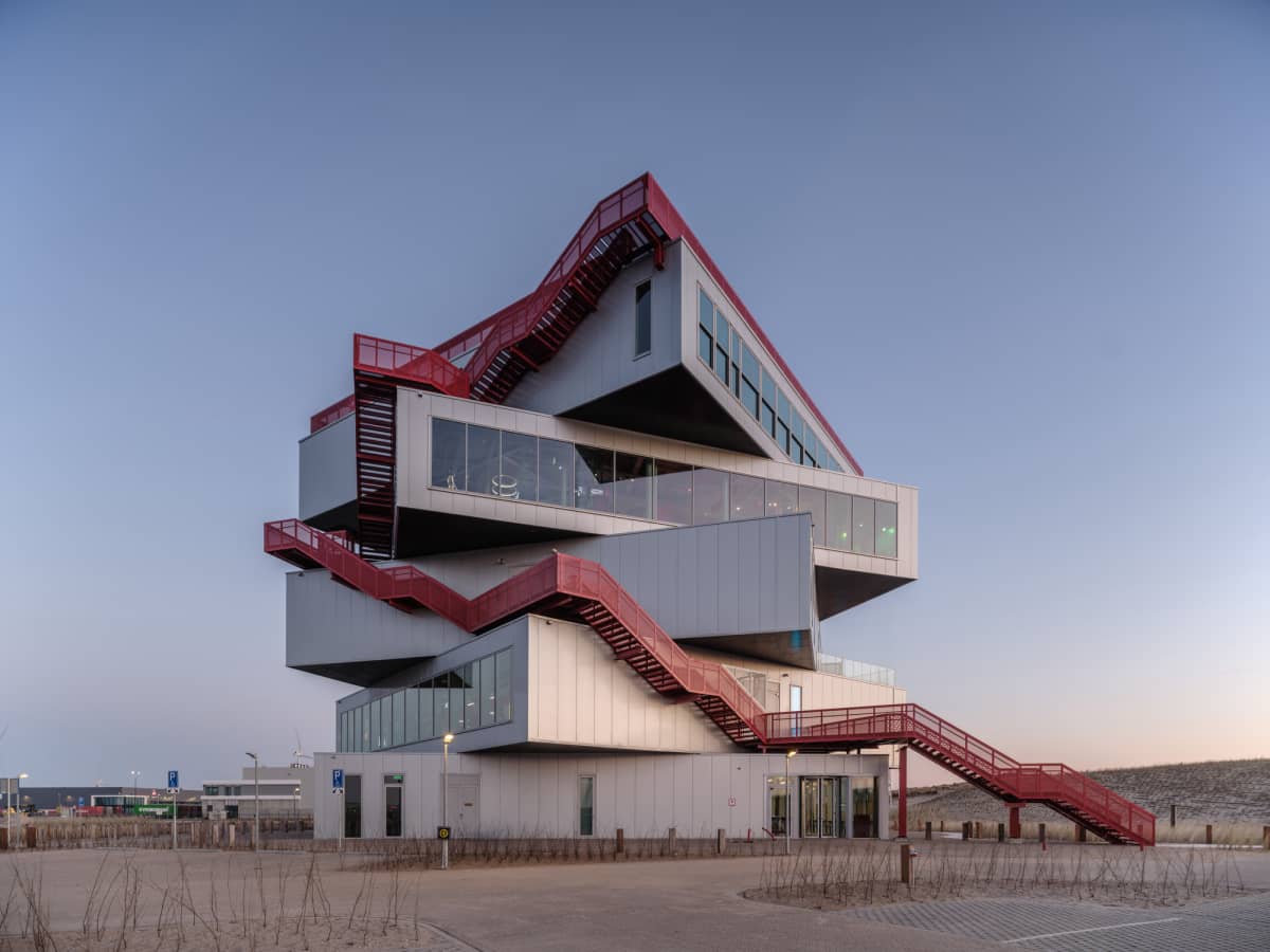 「波特兰蒂斯」游客及展览中心，鹿特丹港 / MVRDV