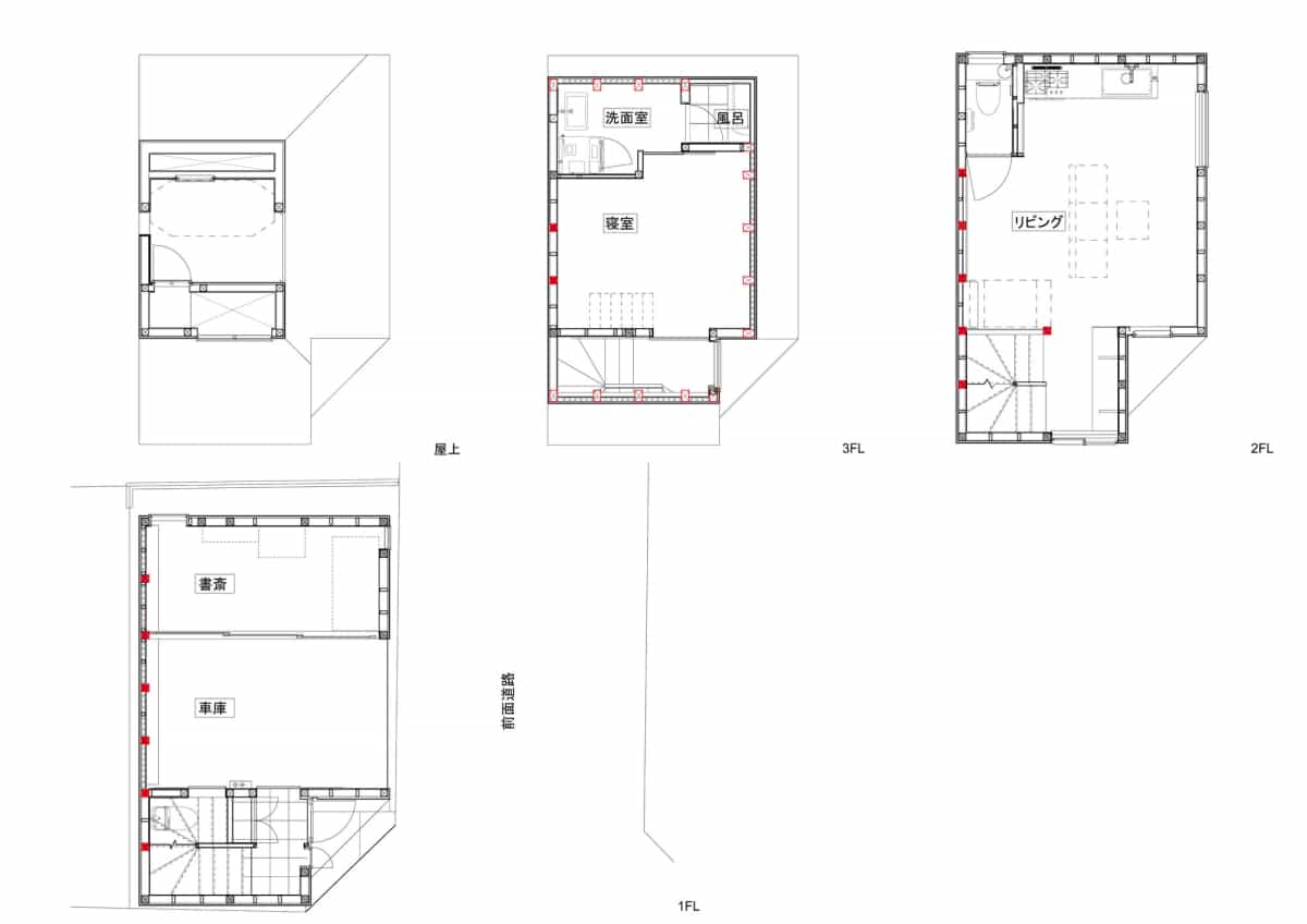 街角小屋/ KOMINORU Design