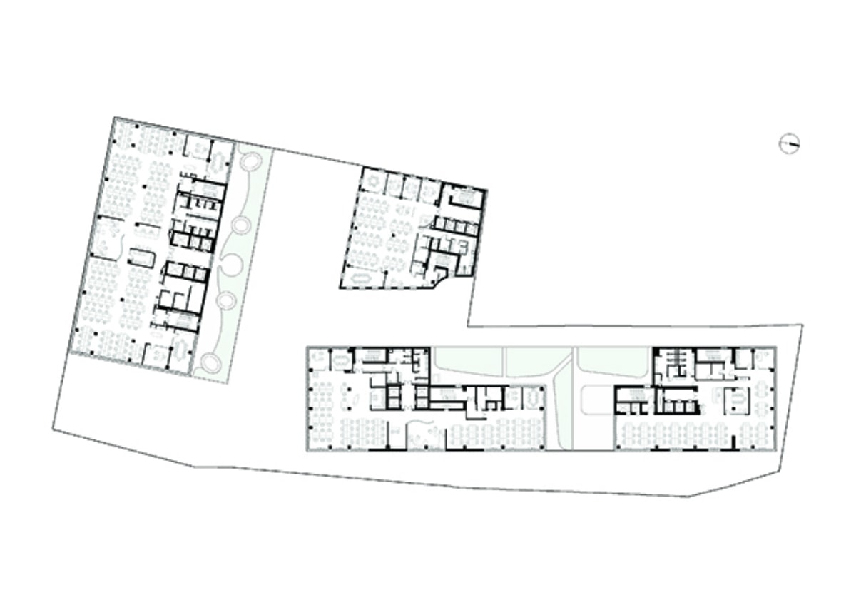 HUB26可持续办公综合体 / Divercity Architects