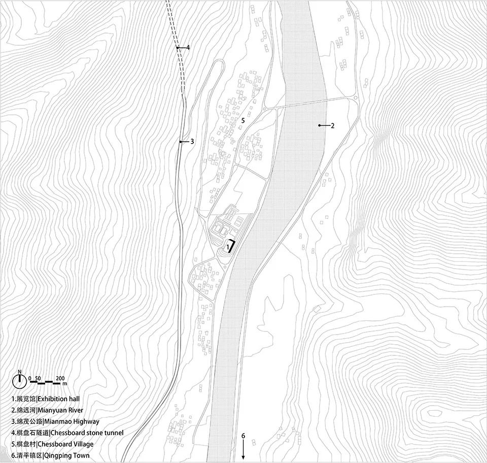 天堑与巨石——“绵茂公路”纪念展览馆设计 / 上海交通大学设计学院昊德工作室