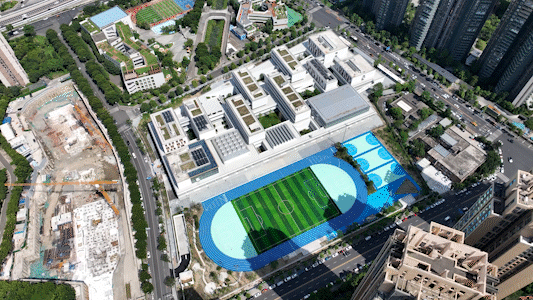 成都天府新区海洋路中学 / 长物建筑事务所