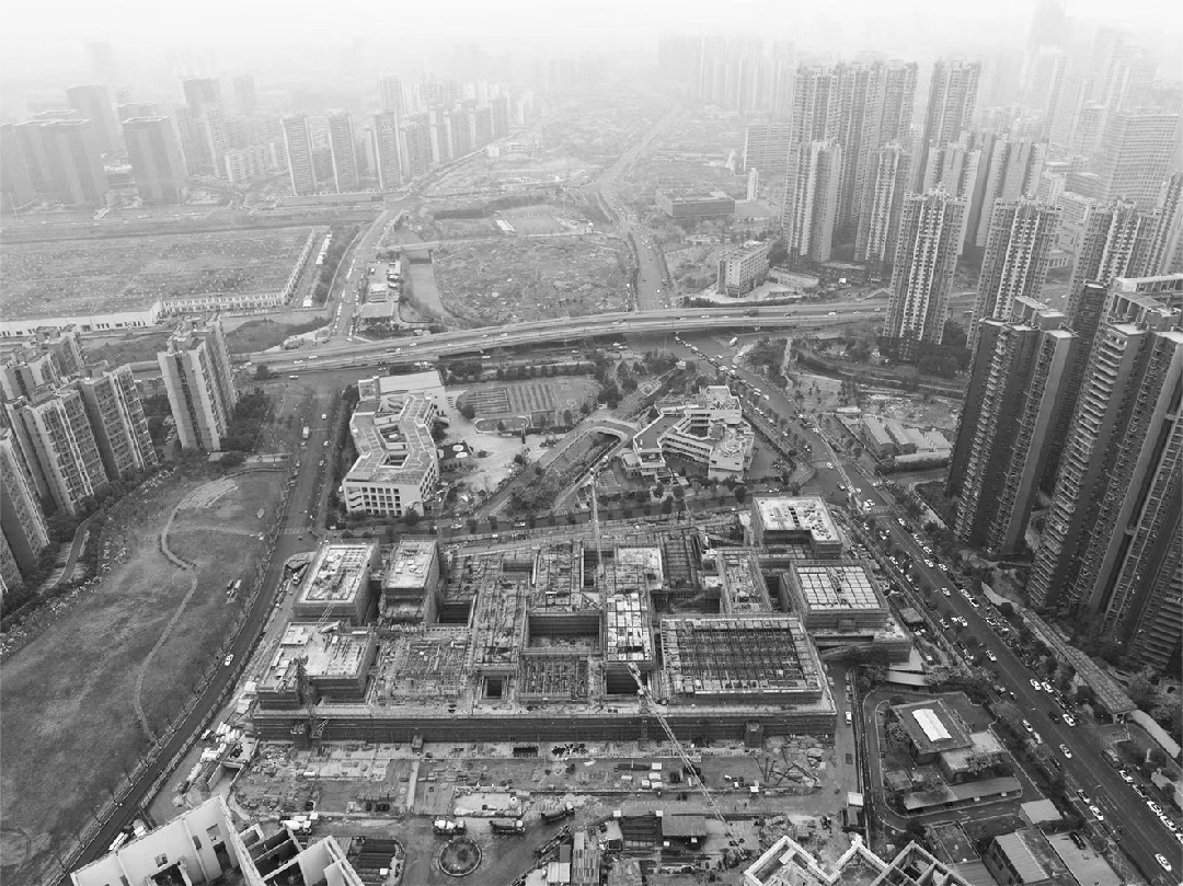 成都天府新区海洋路中学 / 长物建筑事务所