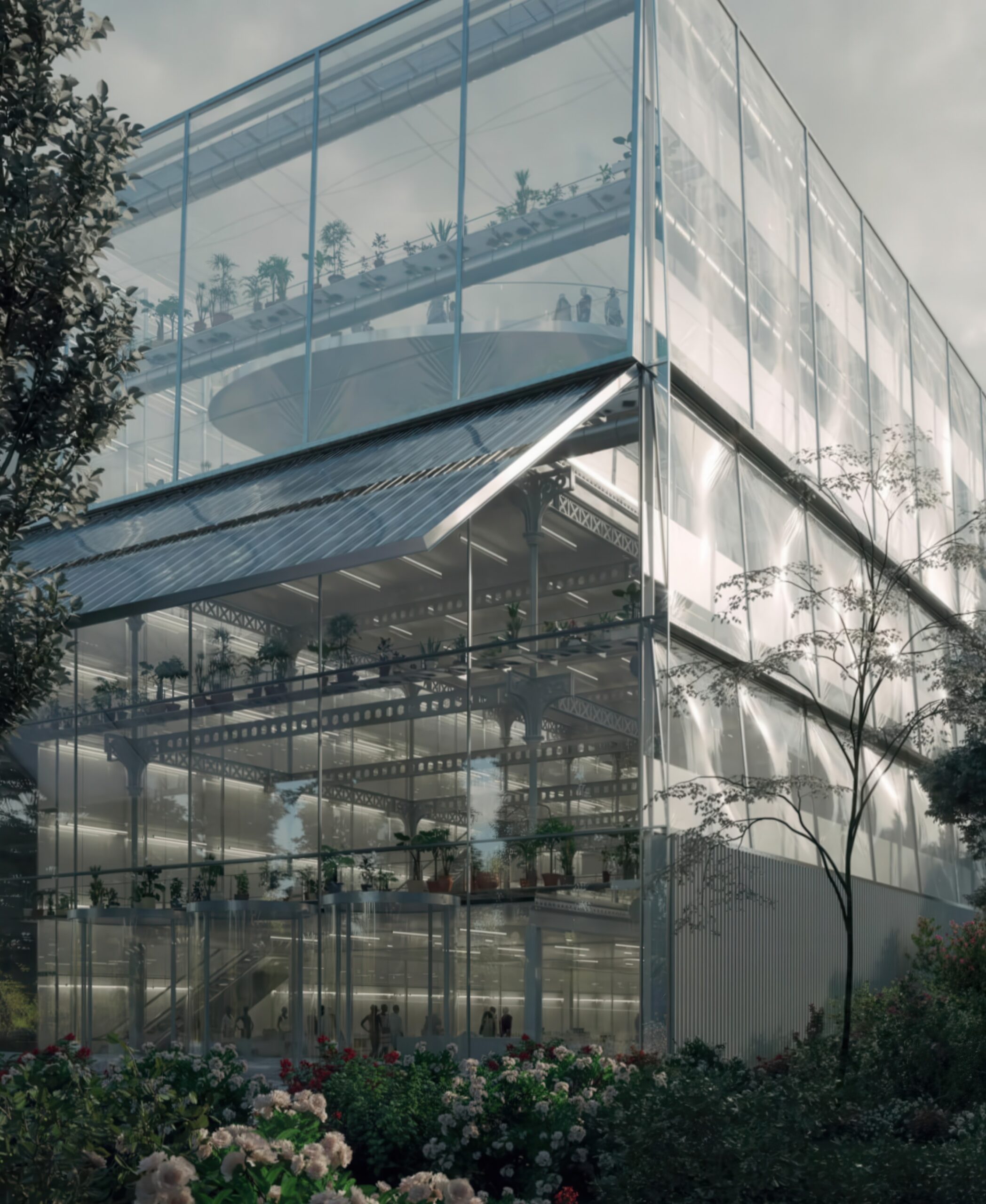 蓬皮奥购物中心修复项目 Renovation of Galeries Lafayette, Pau | 布鲁瑟建筑事务所|Bruther ...
